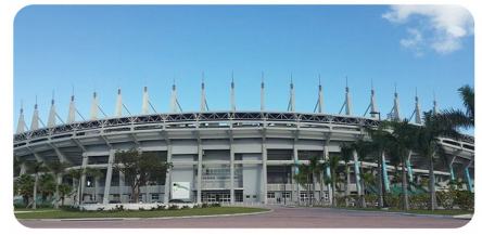 援建巴哈馬15000座體育場項目部分混凝土構(gòu)件開裂脫落、鋼筋銹蝕情況檢測鑒定